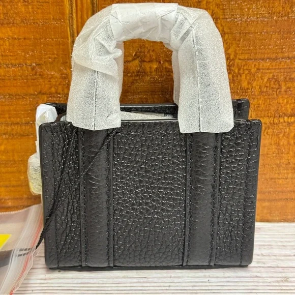 Marc Jacobs The Nano Tote Bag Charm - Black - Picture 2 of 3